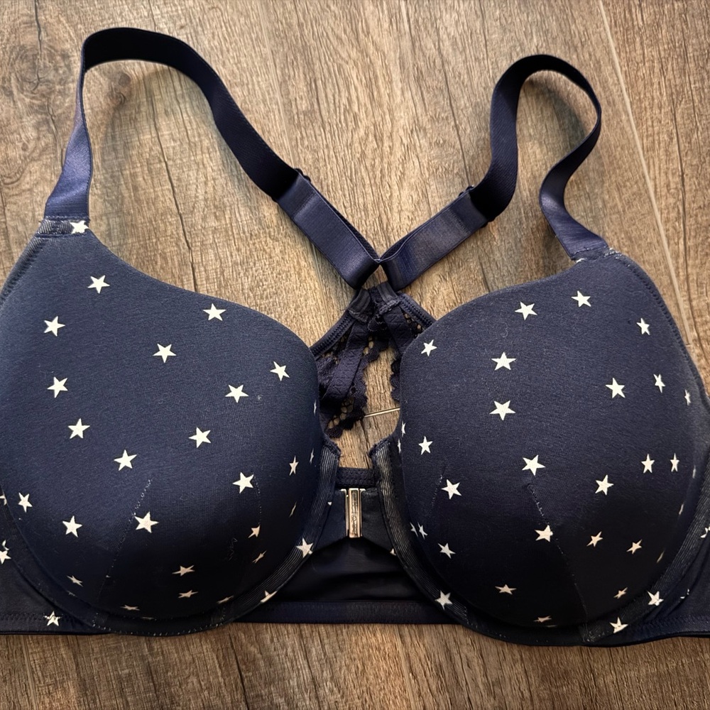 Cacique Midnight Blue Star Bra